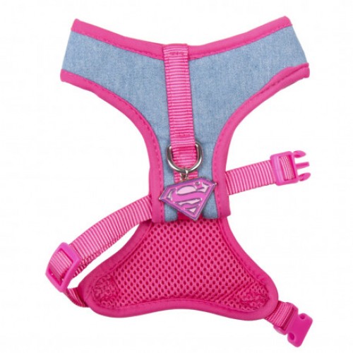 For Fan Pets Peitoral Soft Harness Super Girl